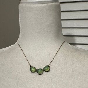 Romance Silver Gemstone Necklace